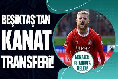 Beşiktaş’tan kanat transferi! Menajeri İstanbul’a geldi