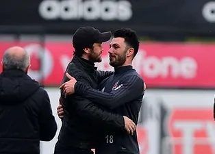 Aras Bulut İynemli Beşiktaş antrenmanında!