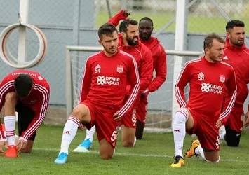 Sivasspor'da Trabzonspor maçı hazırlıkları