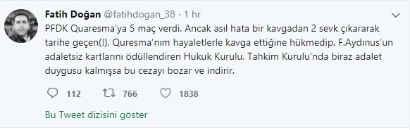 Fatih Doğan’dan Q7 yorumu!