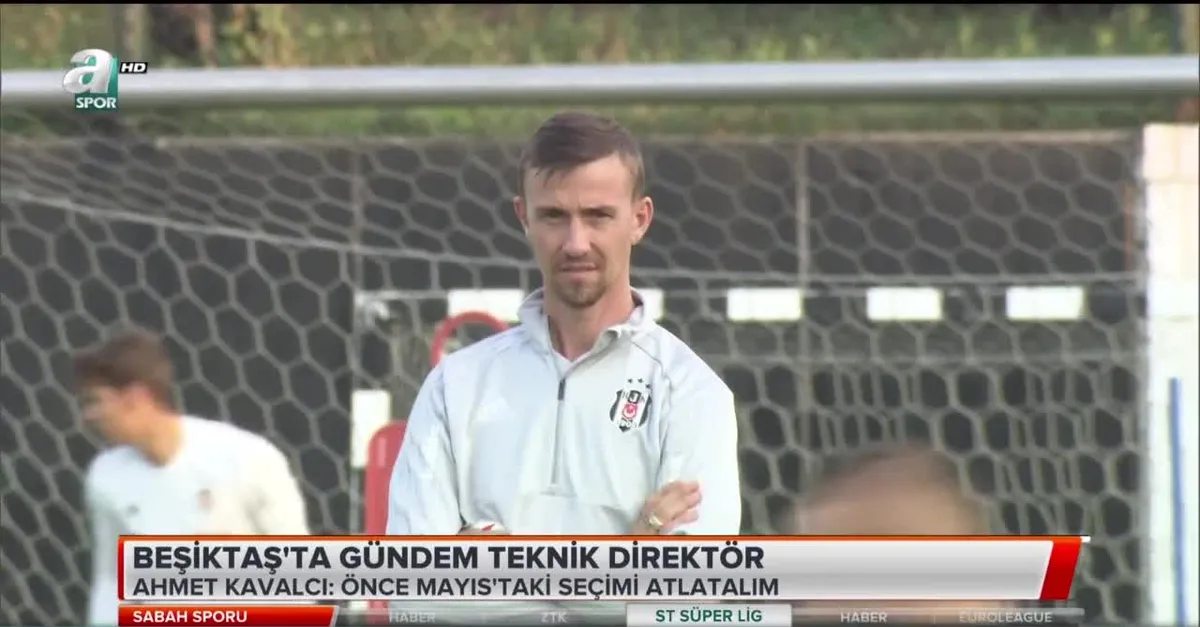 Beşiktaş'ta gündem teknik direktör