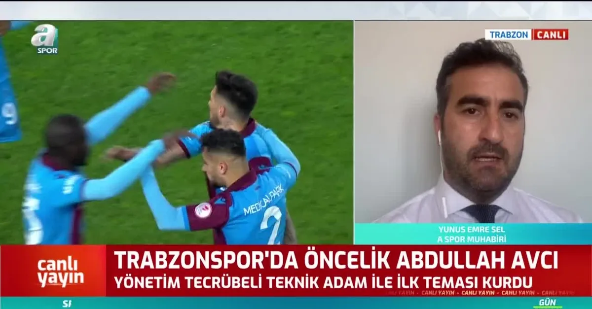 Trabzonspor'da öncelik Abdullah Avcı