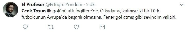 Cenk golünü attı, sosyal medya yıkıldı!
