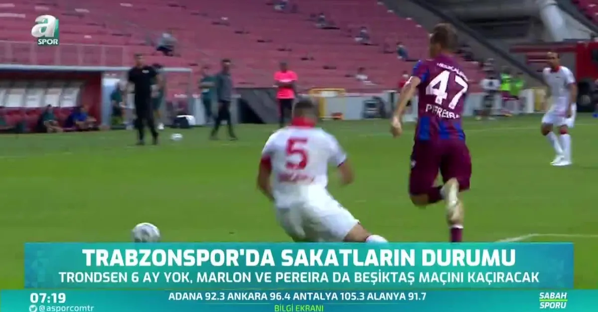 Trabzonspor'da Trondsen şoku