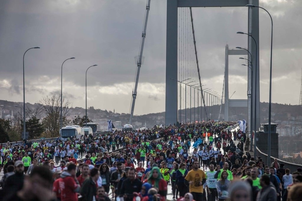 Vodafone 38. İstanbul Maratonu’ndan kareler