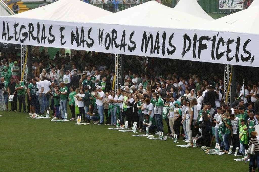 Chapecoense’ye son veda