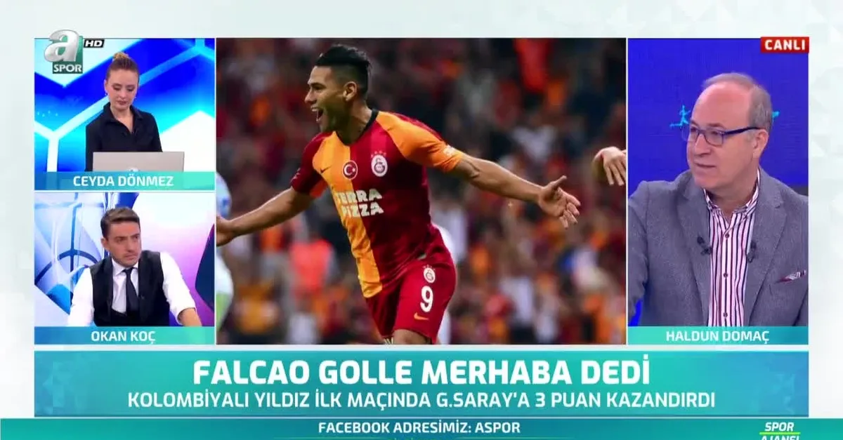 "Falcao'nun Burak Yılmaz'dan tek eksiği frikik atamaması"