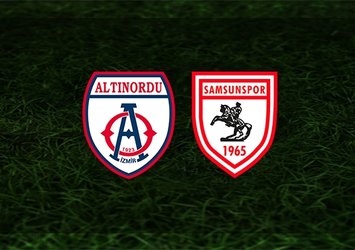 Altınordu - Samsunspor | CANLI