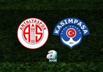 Onvo Antalyaspor-Kasımpaşa maçı saat kaçta?
