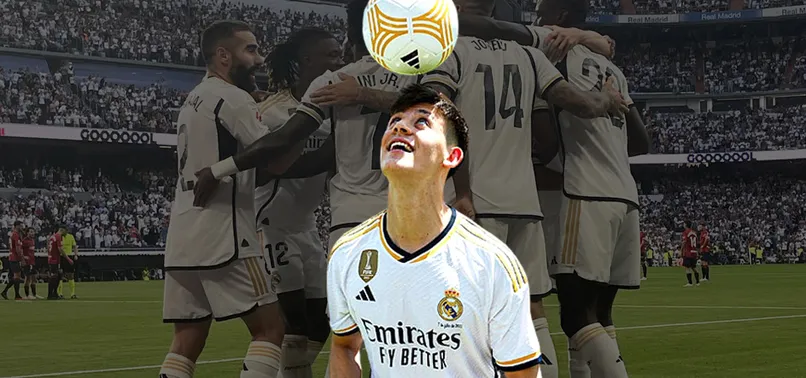 Real Madrid'den flaş paylaşım Arda Güler...