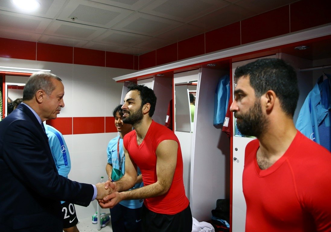 Cumhurbaşkanı Erdoğan, Antalya Stadı’nda