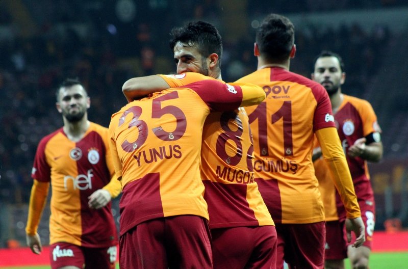 Galatasaray - Boluspor maçından kareler