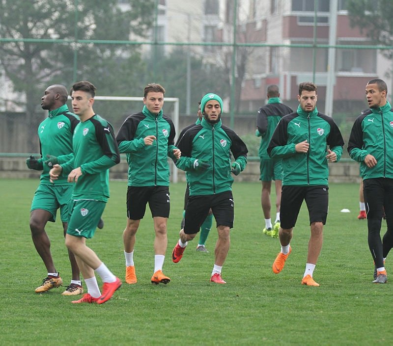 Bursaspor’da Osmanlıspor maçı hazırlıkları