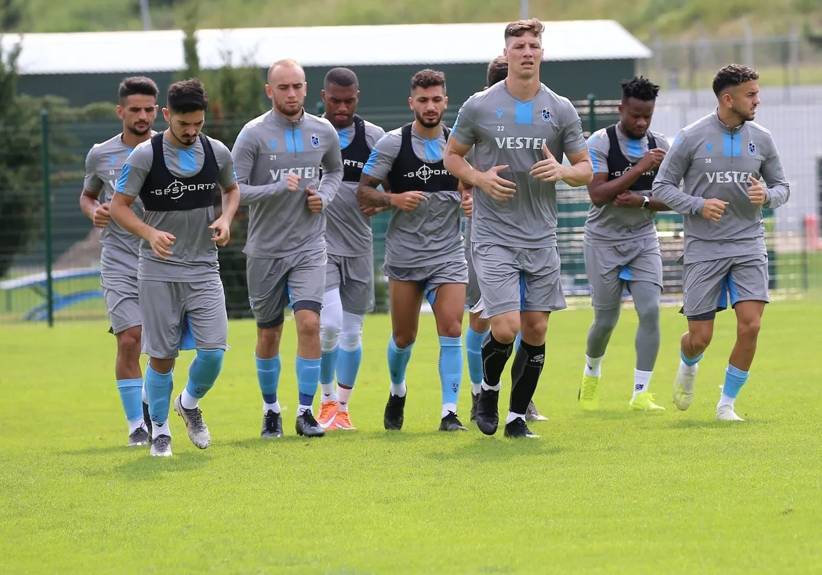 Trabzonspor Getafe maçı hazırlıklarına başladı - 1