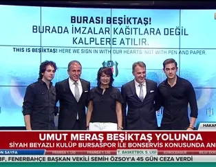 Umut Meraş Beşiktaş yolunda