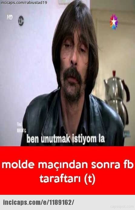 Fenerbahçe  - Molde maçının capsleri