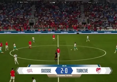 GOL | İsviçre 2-1 Türkiye