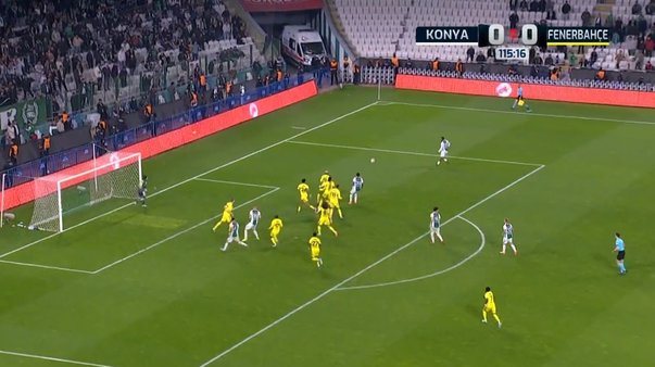 TÜMOSAN Konyaspor 1-0 Fenerbahçe (MAÇ SONUCU-ÖZET)