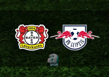 Bayer Leverkusen - RB Leipzig maçı saat kaçta?