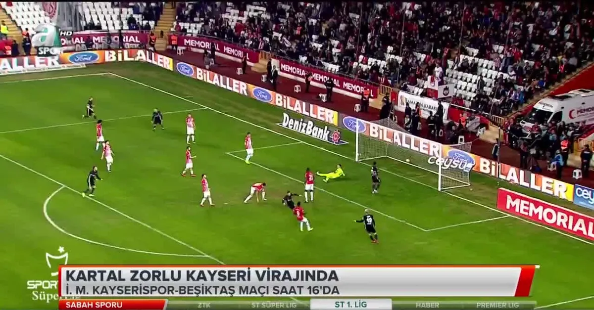 Kartal zorlu Kayseri virajında