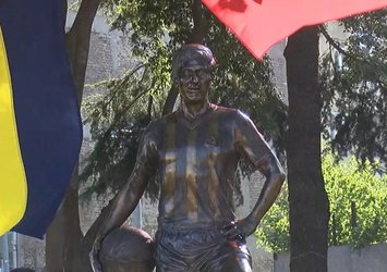 Fenerbahçe Can Bartu'nun heykelini dikti!