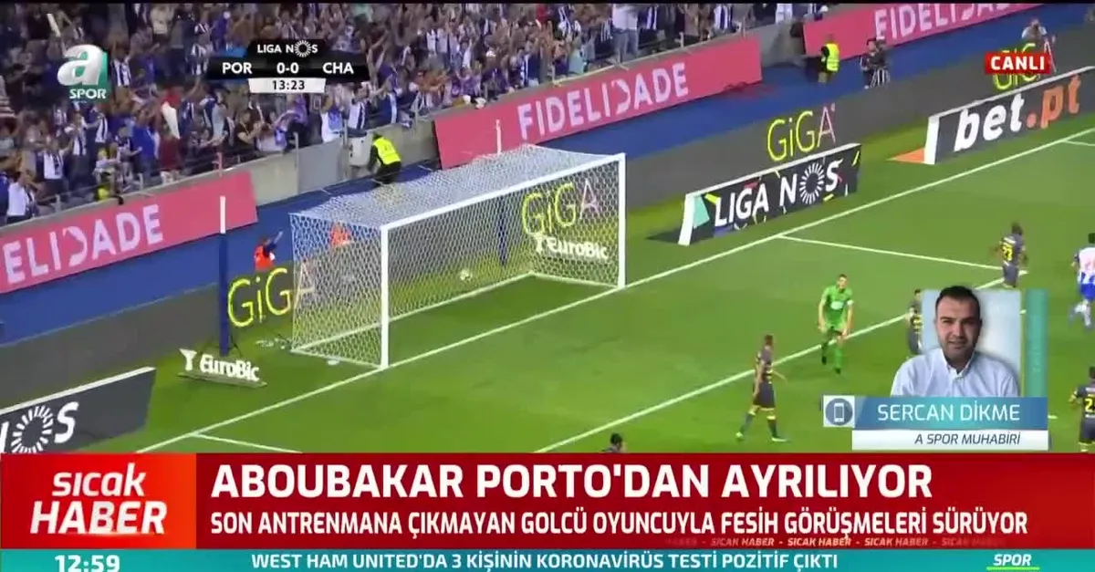 Aboubakar Porto'dan ayrılıyor