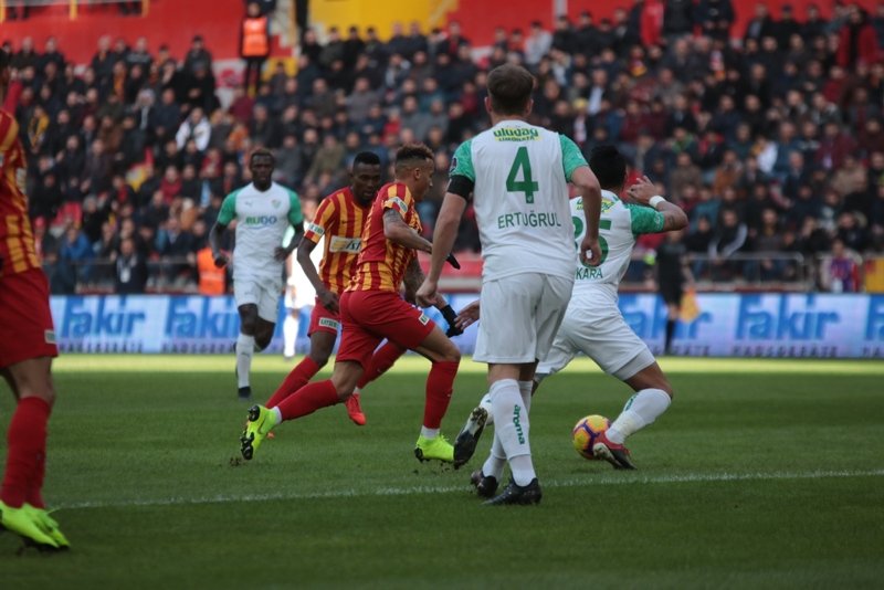 Kayserispor - Bursaspor Maçtan kareler