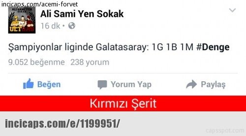 Galatasaray-Benfica maçı capsleri