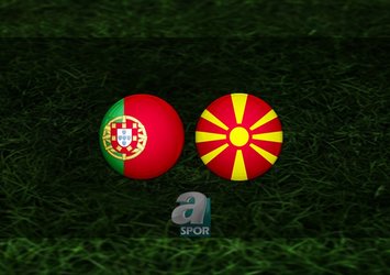 Portekiz - Kuzey Makedonya maçı saat kaçta?
