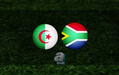 Cezayir - Güney Afrika maçı ne zaman, saat kaçta ve hangi kanalda? | Hazırlık maçı