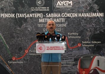 Sabiha Gökçen metrosu ne zaman açılacak?