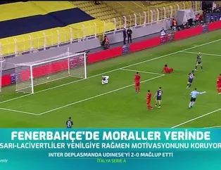 Fenerbahçe'de moraller yerinde