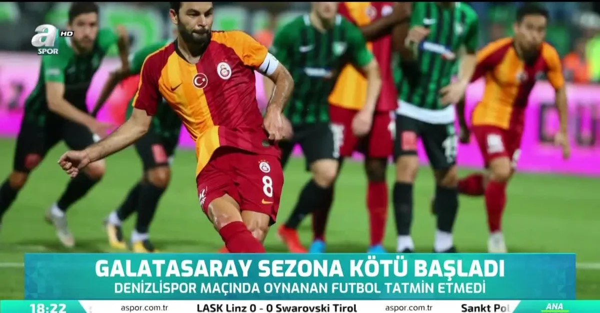 Galatasaray sezona kötü başladı