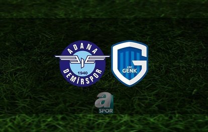 ADANA DEMİRSPOR GENK MAÇI İZLE | Adana Demirspor - Genk maçı ne zaman, saat kaçta, hangi kanalda?