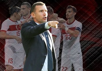 Milli Takım'da Shevchenko sürprizi!