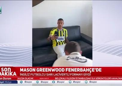 Mason Greenwood, Fenerbahçe formasını giydi!