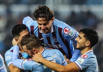 Trabzonspor öne geçti! İşte gol anı