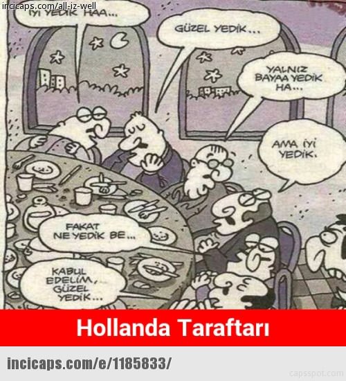 Türkiye - Hollanda maçı sonrası caps çılgınlığı