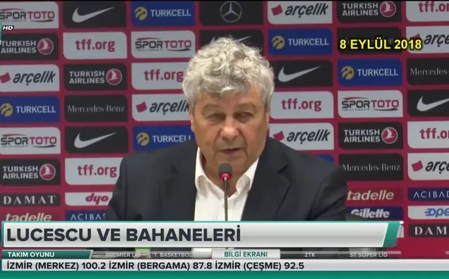 Lucescu'nun bahanesi bitmiyor!