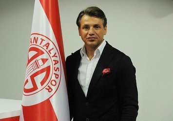 Antalyaspor'da Tamer Tuna dönemi başladı