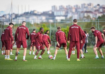 Trabzonspor, Eyüpspor hazırlıklarına başladı