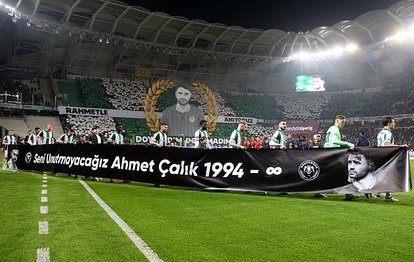 Tümosan Konyaspor Ahmet Çalık’ı unutmadı