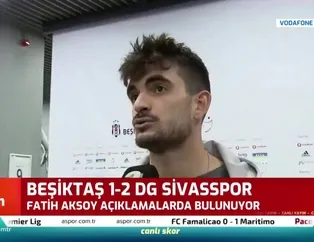 Fatih Aksoy: Beşiktaş'a dönersem...