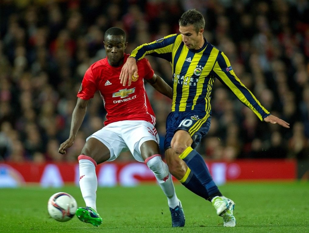 Manchester United - Fenerbahçe maçından kareler
