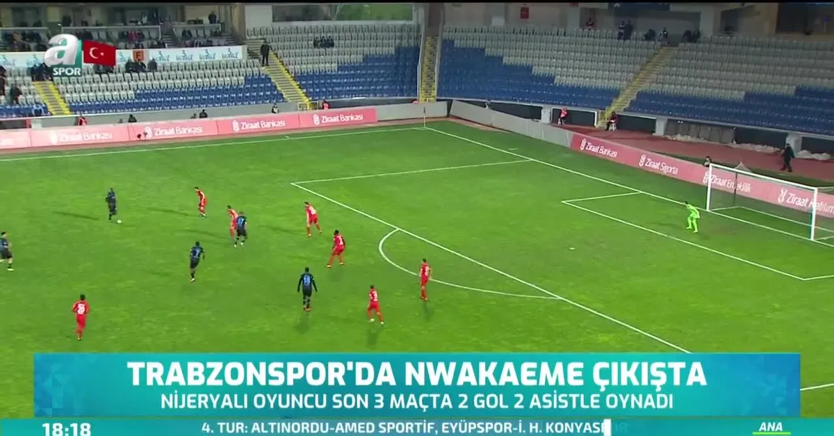Trabzonspor'dan Nwakaeme çıkışta
