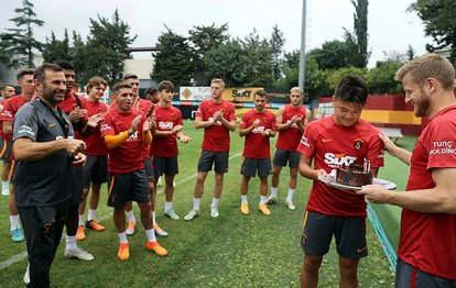 Galatasaray Giresunspor maçı hazırlıklarına devam etti! Fredrik Midtsjö’nün doğum günü kutlandı