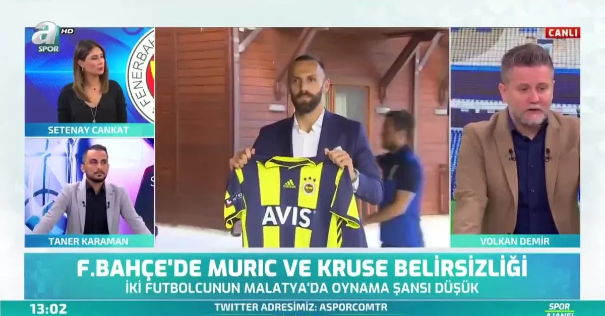 Canlı yayında açıkladı! Muriç ve Kruse Malatyaspor maçında oynayacak mı?