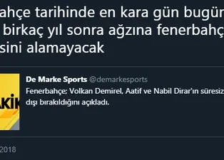 Fenerbahçe taraftarının Volkan Demirel tepkisi!