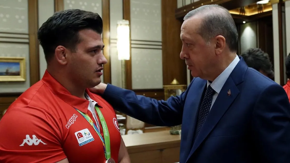 Başkan Erdoğan'dan Rıza Kayaalp'e tebrik!
