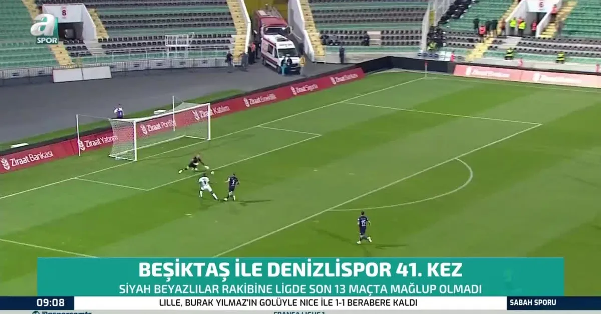 Beşiktaş ile Denizlispor 41. kez
